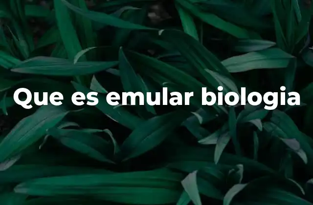 La imitación de procesos naturales en la ciencia moderna