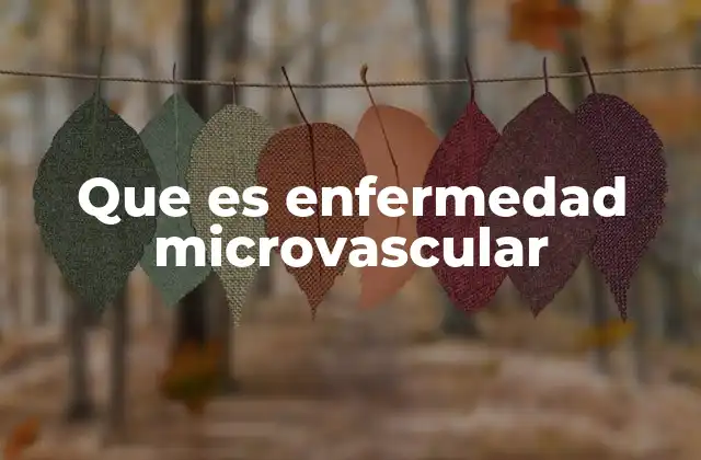 Complicaciones derivadas del daño microvascular