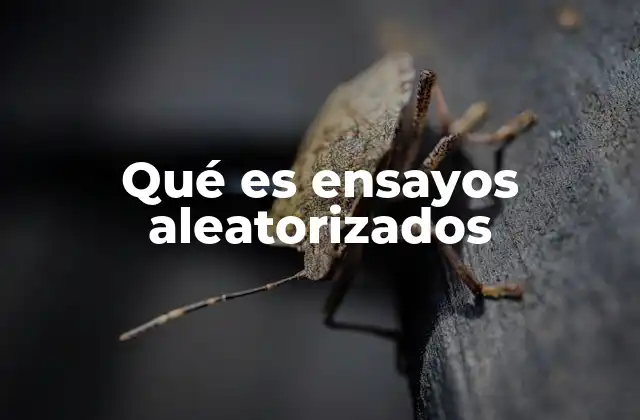 La importancia de los estudios controlados en investigación