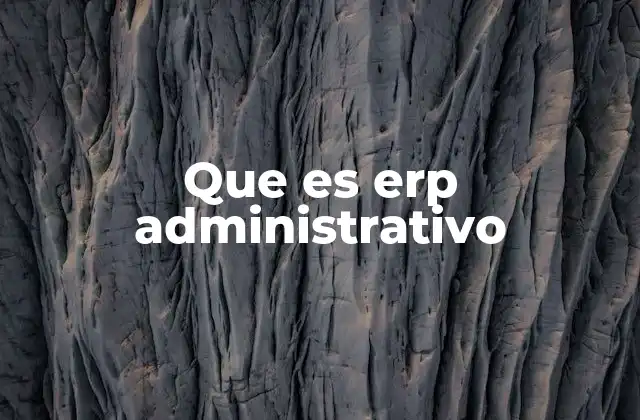 Que es Erp Administrativo 2 La importancia de la integración en la gestión empresarial