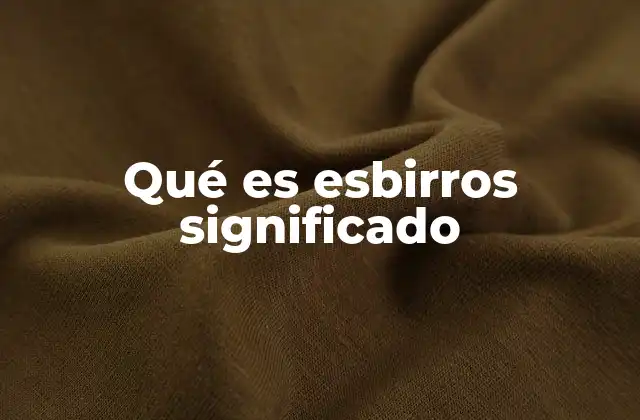 Qué es Esbirros Significado