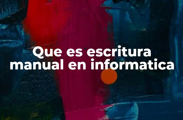 La escritura manual como puente entre lo físico y lo digital
