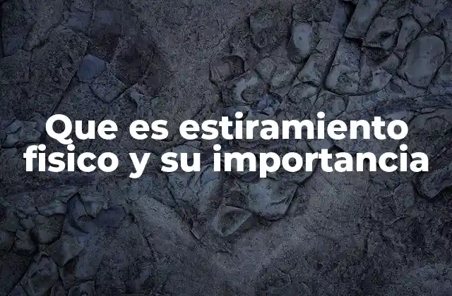 Que es Estiramiento Fisico y Su Importancia 2 La relación entre el estiramiento y la movilidad articular