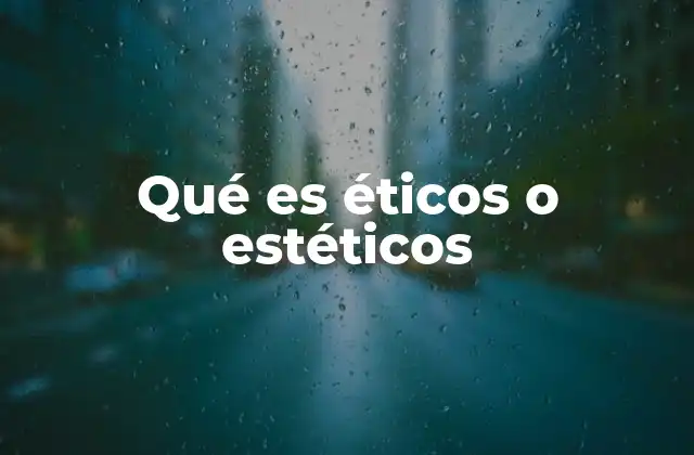 La importancia de distinguir entre moral y belleza