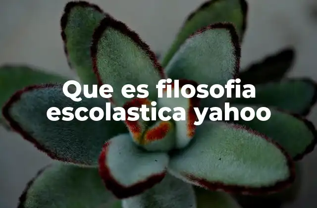 Que es Filosofia Escolastica Yahoo 2 El origen y evolución del pensamiento escolástico
