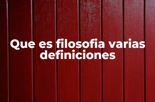 El origen de la filosofía como disciplina de reflexión