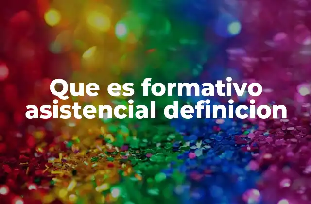 La interacción entre formación y asistencia