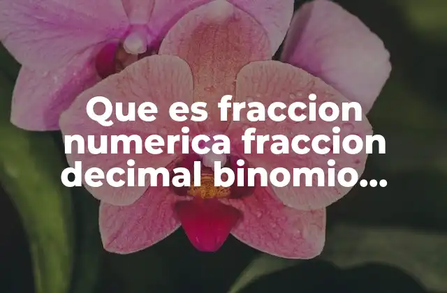 Operaciones algebraicas y sus herramientas básicas