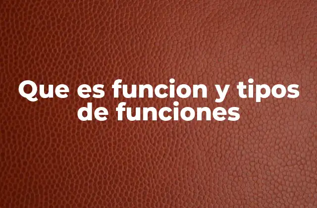 Que es Funcion y Tipos de Funciones 2 Cómo las funciones describen relaciones entre magnitudes