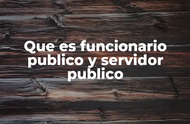 El rol del estado y los trabajadores en la gestión pública