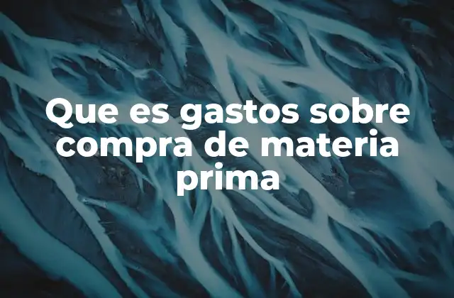 La importancia de los costos de insumos en la contabilidad empresarial