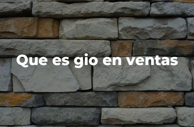 La importancia del GIO en el desempeño comercial