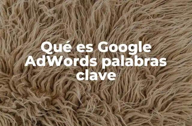 Cómo las palabras clave activan la visibilidad de anuncios en Google