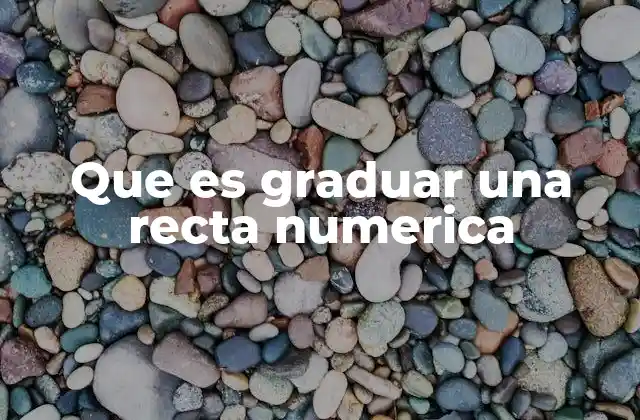 La importancia de la recta numérica en la educación matemática