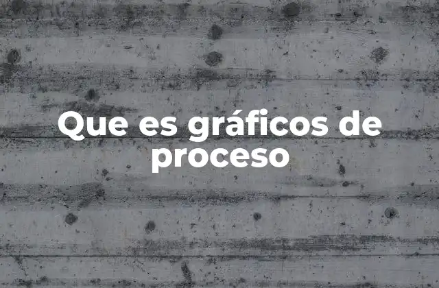 Que es Gráficos de Proceso