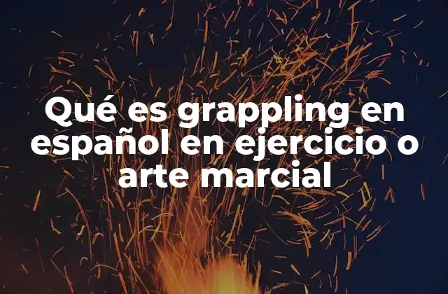 La importancia del grappling en el desarrollo físico y mental
