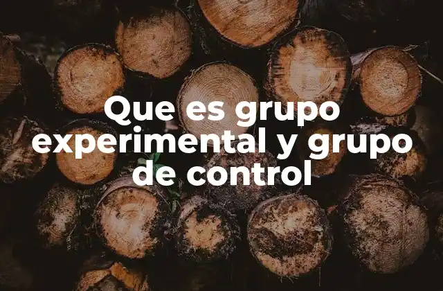 Que es Grupo Experimental y Grupo de Control 2 La importancia de la comparación en la investigación científica