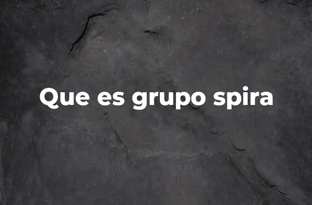 Que es Grupo Spira 2 Un enfoque integral de desarrollo empresarial