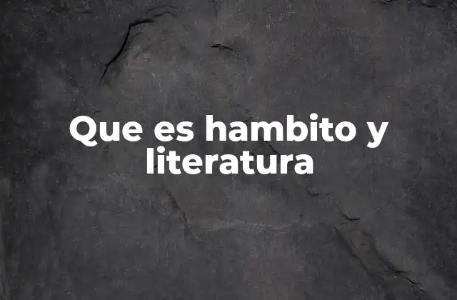 El ámbito como contexto cultural de la literatura