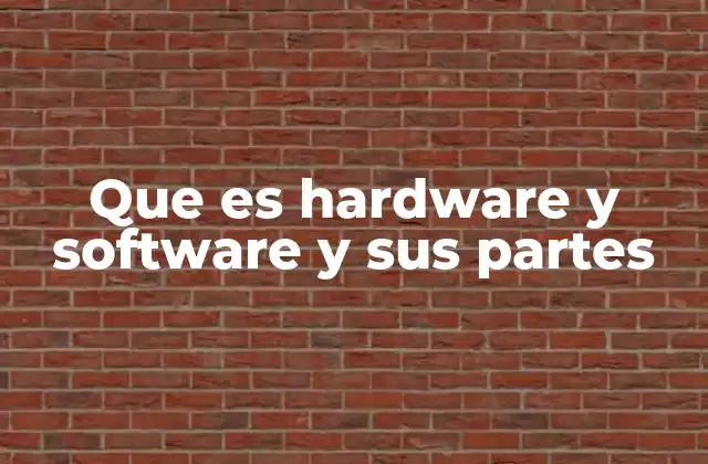 Que es Hardware y Software y Sus Partes 2 La interacción entre componentes físicos y digitales