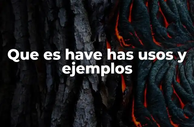 Que es Have Has Usos y Ejemplos 2 La importancia de have y has en la gramática inglesa