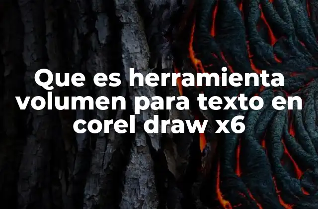 Que es Herramienta Volumen para Texto en Corel Draw X6 2 Cómo mejorar la apariencia visual de los textos en CorelDRAW
