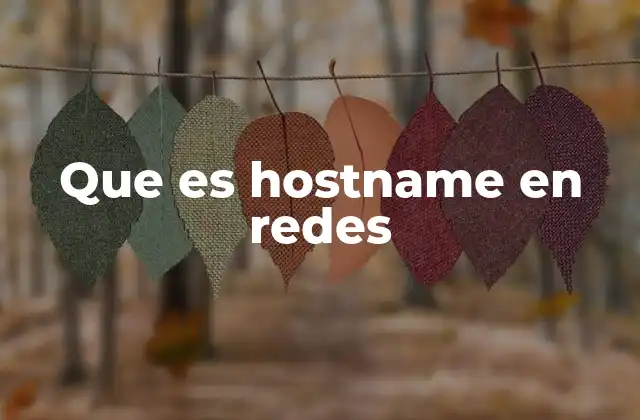 El rol del nombre de host en la comunicación entre dispositivos