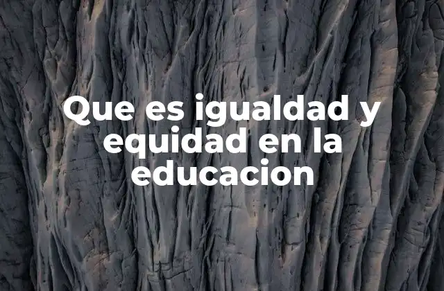 La importancia de la justicia en el sistema educativo