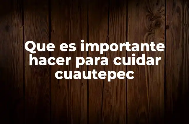 Que es Importante Hacer para Cuidar Cuautepec 2 La importancia de la participación ciudadana en Cuautepec