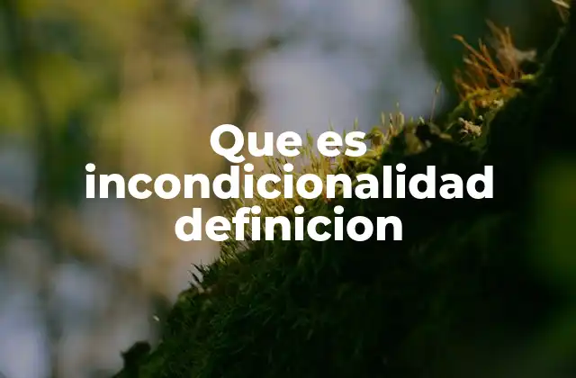 La importancia del apoyo incondicional en las relaciones humanas