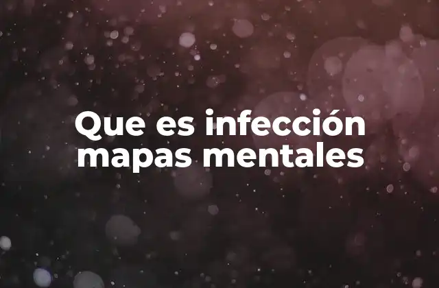 Que es Infección Mapas Mentales