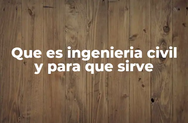 La base de la infraestructura moderna