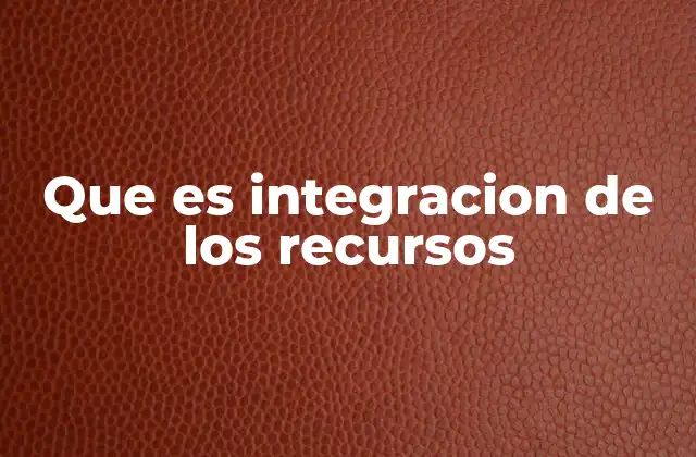 La importancia de la sinergia en la gestión de recursos