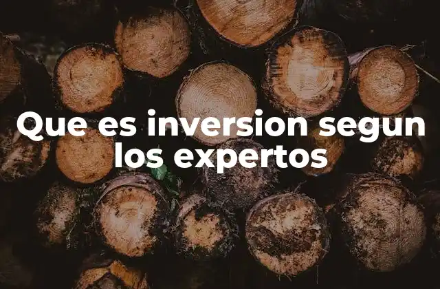 Que es Inversion Segun los Expertos 2 La importancia de entender el perfil del inversor