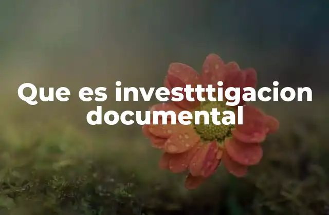El papel de la información previa en el desarrollo de la investigación