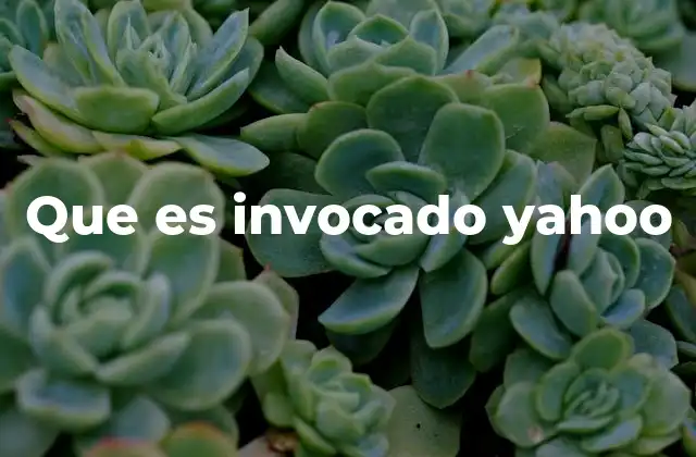 Que es Invocado Yahoo 2 El papel de Yahoo en la era de los portales web