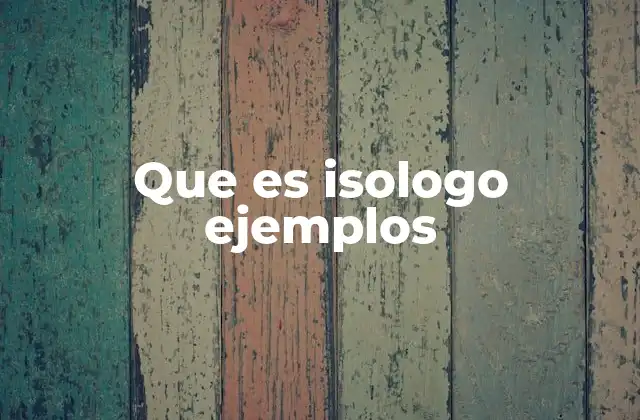 Que es Isologo Ejemplos