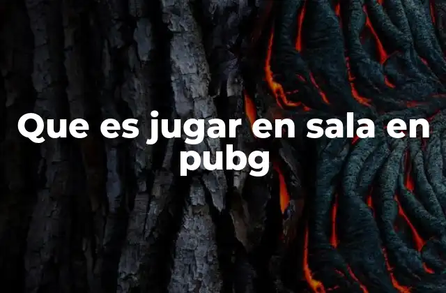 Cómo configurar una sala en PUBG