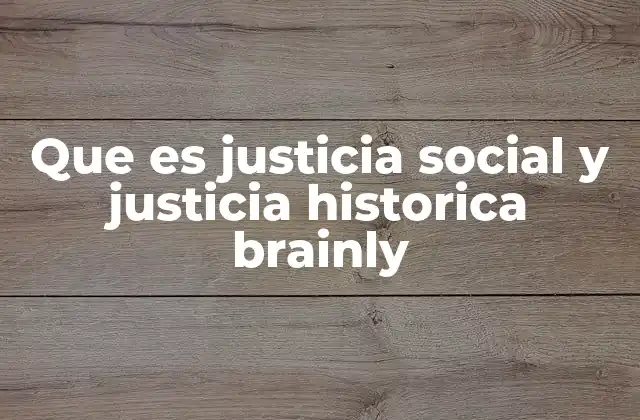 El rol de la justicia en la construcción de sociedades más equitativas