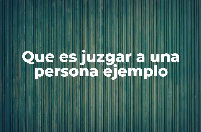 El impacto emocional de emitir juicios