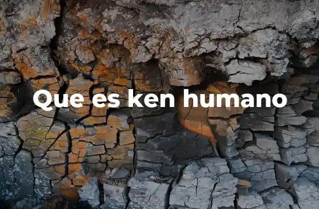 Que es Ken Humano 2 La importancia de comprender el ken humano