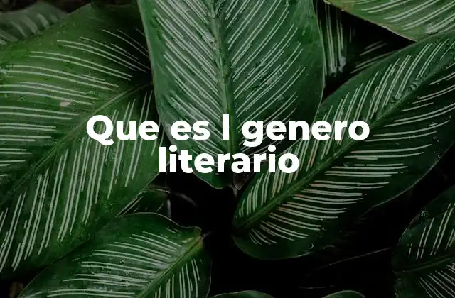 La importancia de los géneros literarios en la comprensión de la obra
