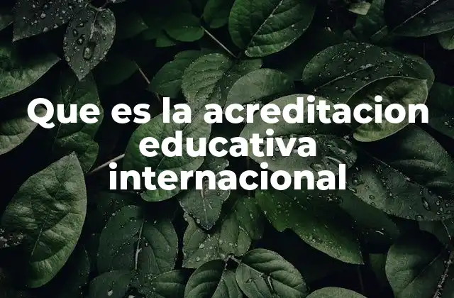 La importancia de validar la calidad educativa a nivel global