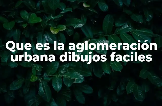 Cómo representar una ciudad con dibujos sencillos
