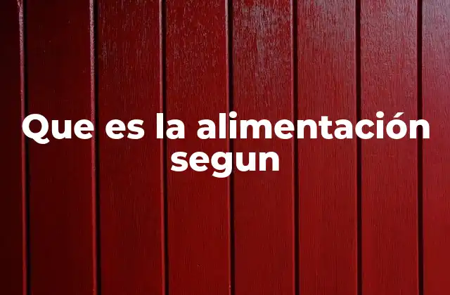 La alimentación desde una perspectiva cultural