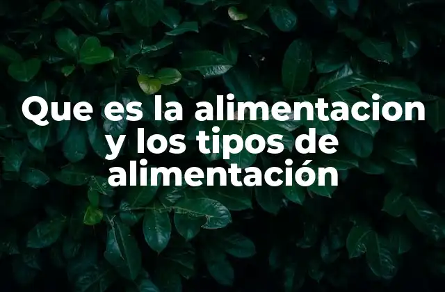 La importancia de la alimentación en la naturaleza
