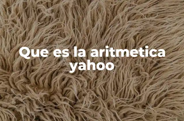 Que es la Aritmetica Yahoo 2 La importancia de las operaciones básicas en la vida cotidiana
