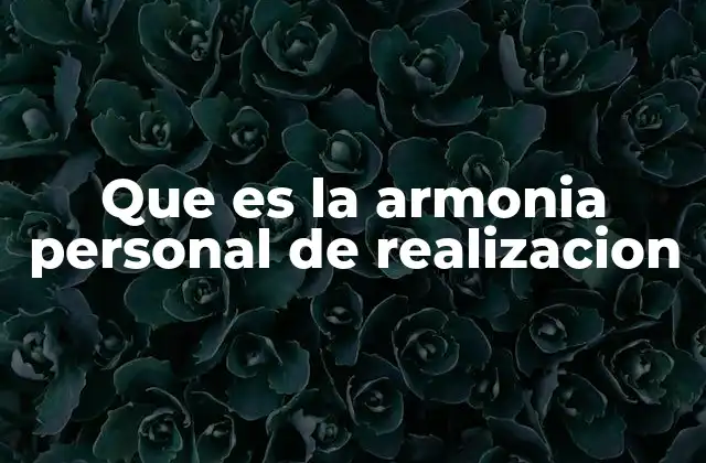 El equilibrio como pilar de una vida plena