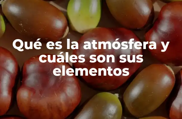 Qué es la Atmósfera y Cuáles Son Sus Elementos