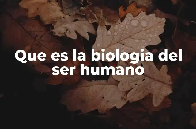 El cuerpo humano: una mirada desde la ciencia